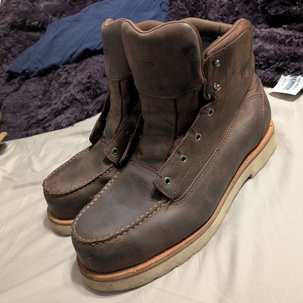 Men's Brown Leather Boots